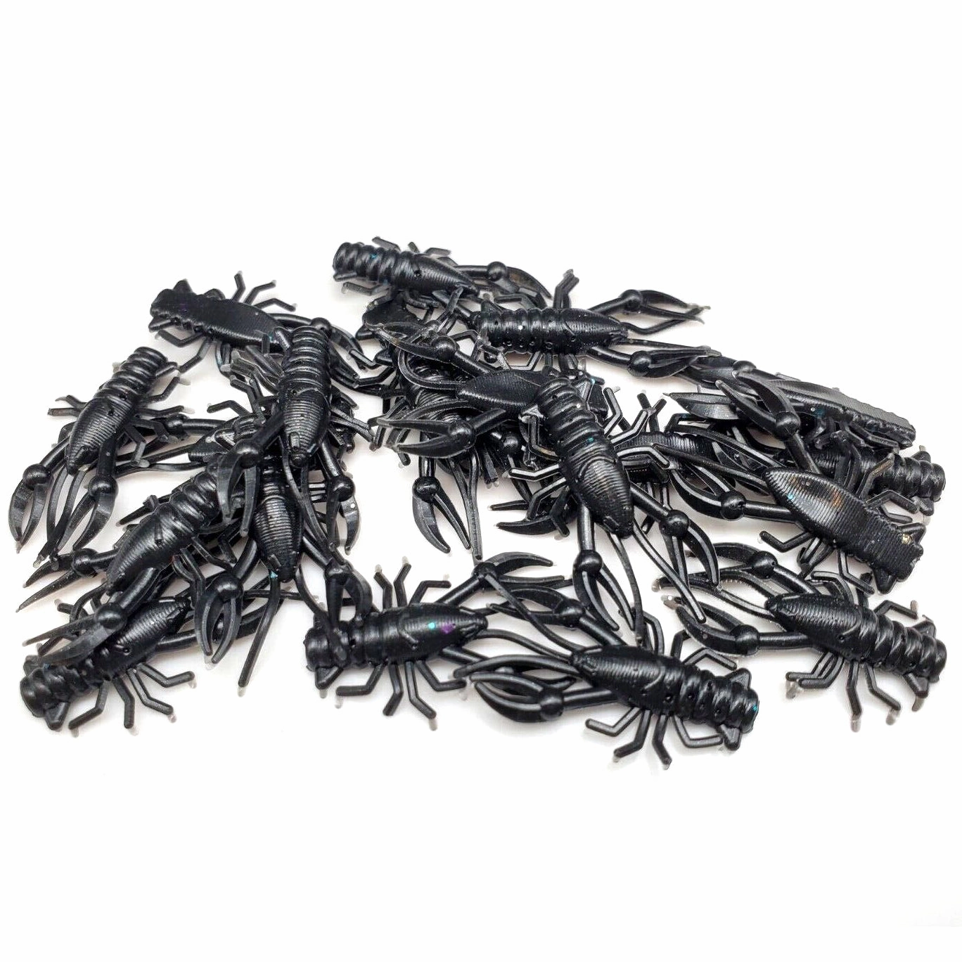 Black Crawdad - 1" Micro Craw