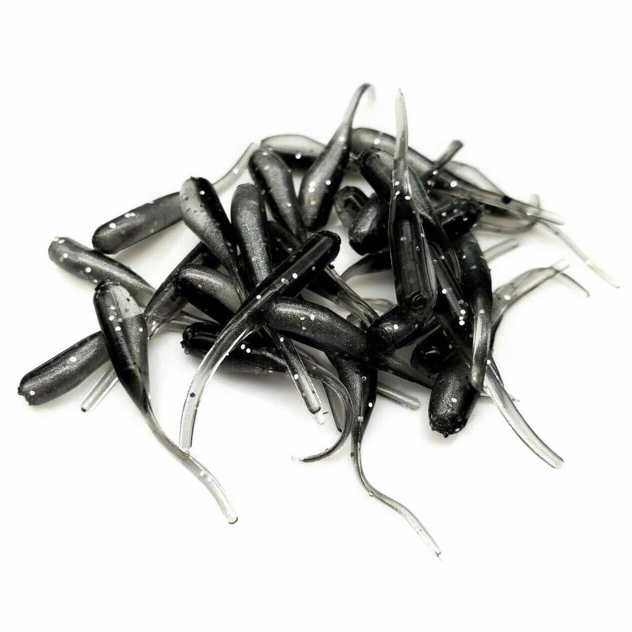 Black Minnow - Shad Stinger Tails