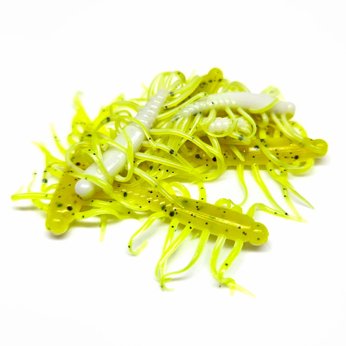 Chartreuse/White - 2" Hellgrammite