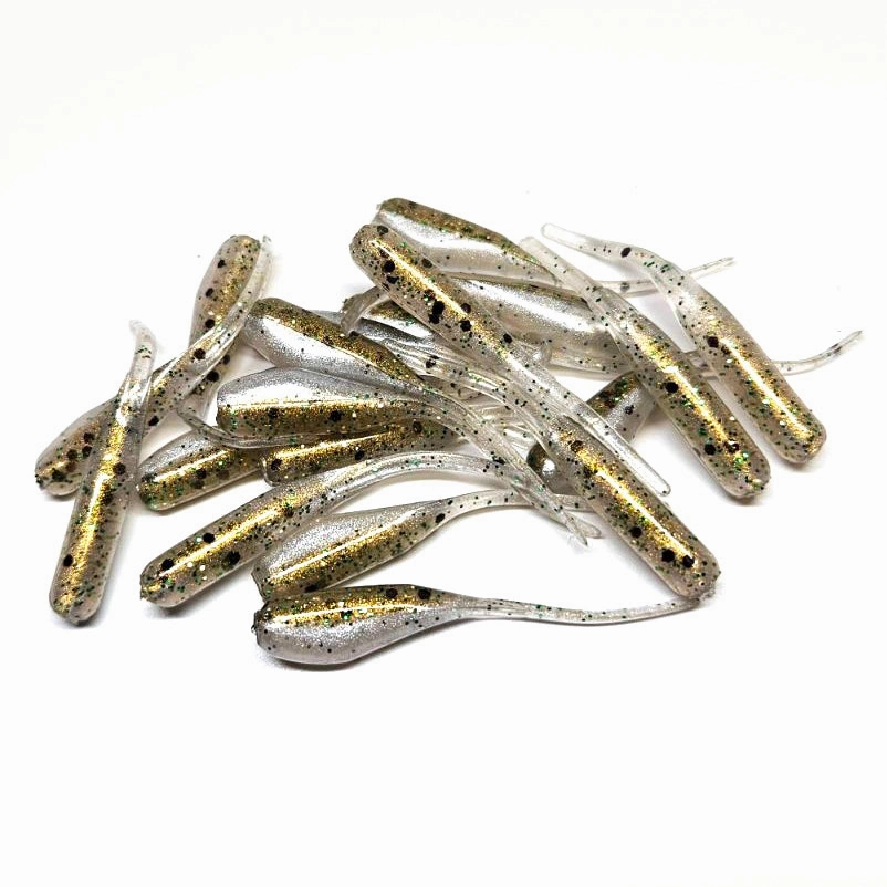 Crappie Minnow - 1" Micro Shad Stinger Tails