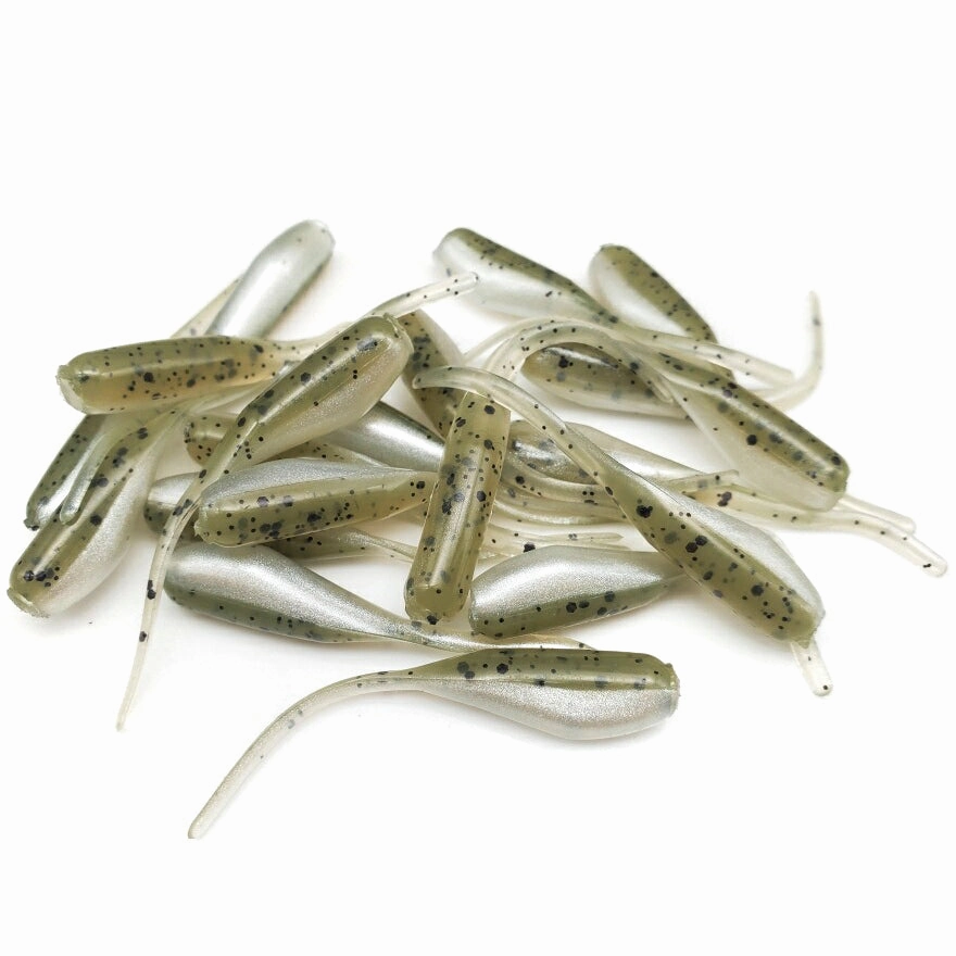 Mossback - 1" Micro Shad Stinger Tails