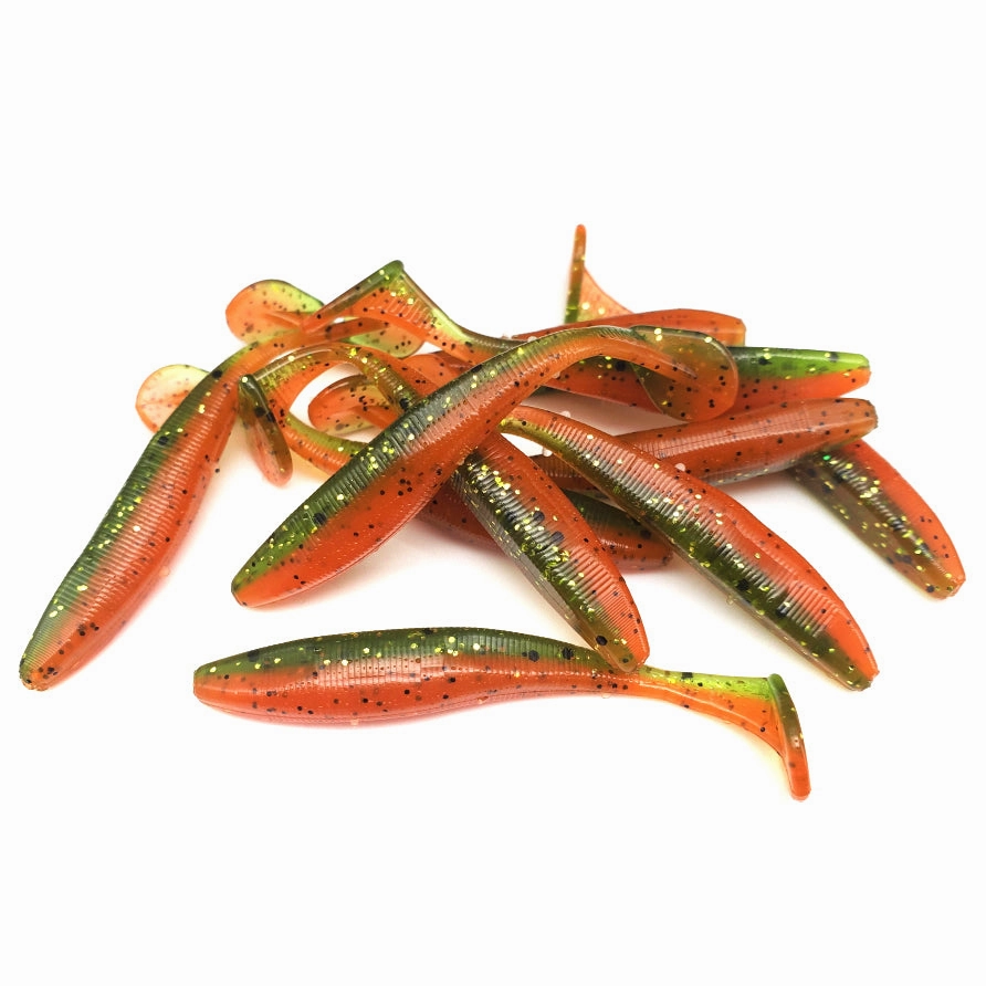 Orange Perch - Slim Shad Minnow