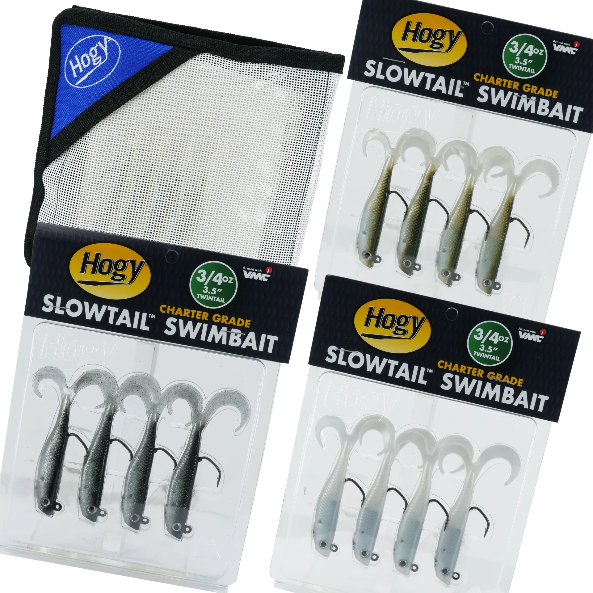 Slowtail Twin Tail Guide Pack: 3.5" 3/4oz Bundle (13pc)