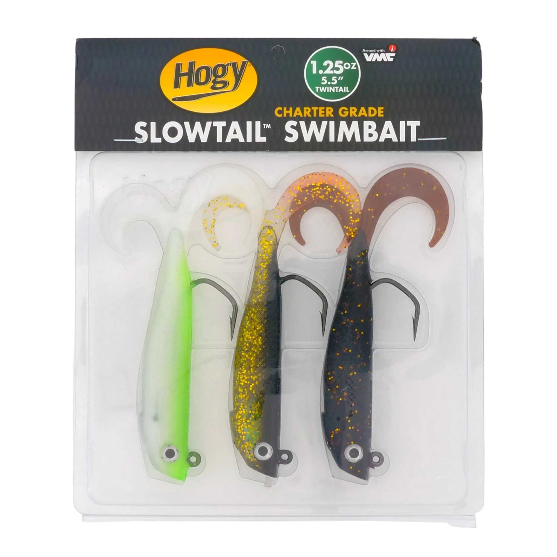 Slowtail Twin Tail Guide Pack: 5.5" 1.25oz (3pc)